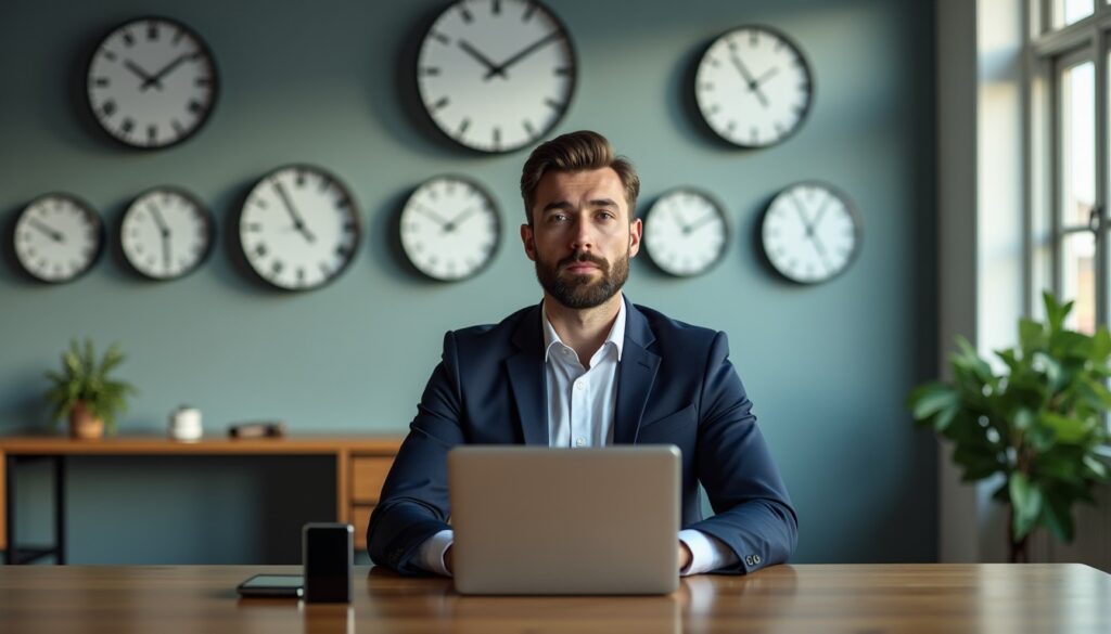 Calculer l'heure de réunion : gérer le décalage horaire et connaître l'heure locale en temps réel