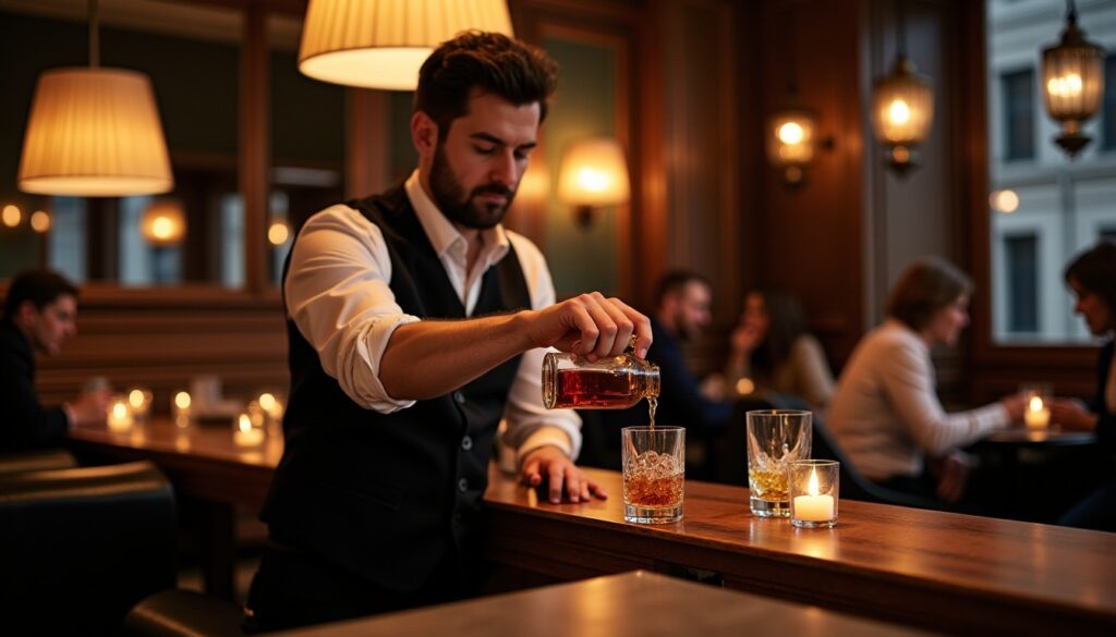 Dose standard de whisky en bar : quelle quantité en ml est servie en France ?