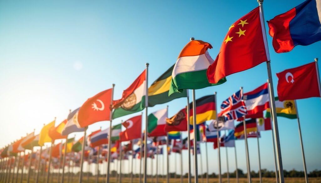 L'encyclopédie visuelle : tous les drapeaux du monde triés de A à Z