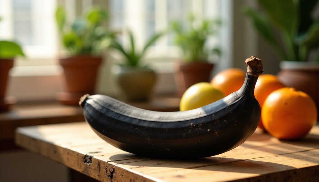 Banane noire : tout savoir sur ses bienfaits, ses risques et sa consommation