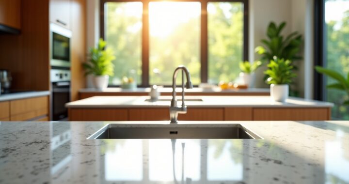 Évier en granit ou en résine : Quel matériau privilégier pour sublimer votre cuisine ?