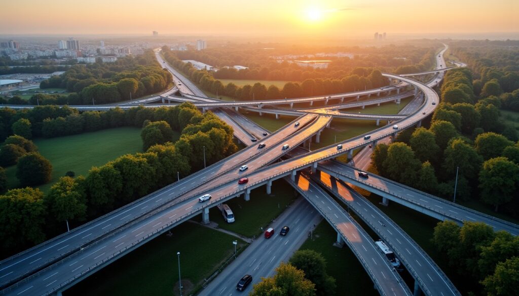 Réseau autoroutier français 2024 : la carte complète et les axes majeurs